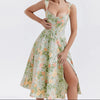 Womens Layla Floral Midi Dress