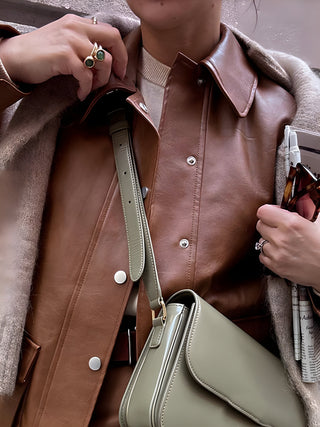 Brown Leather Jacket