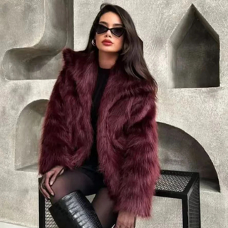 Burgundy Bliss Coat