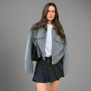 Cropped Tweed Jacket