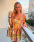 Amalfi Floral Mini Dress 0