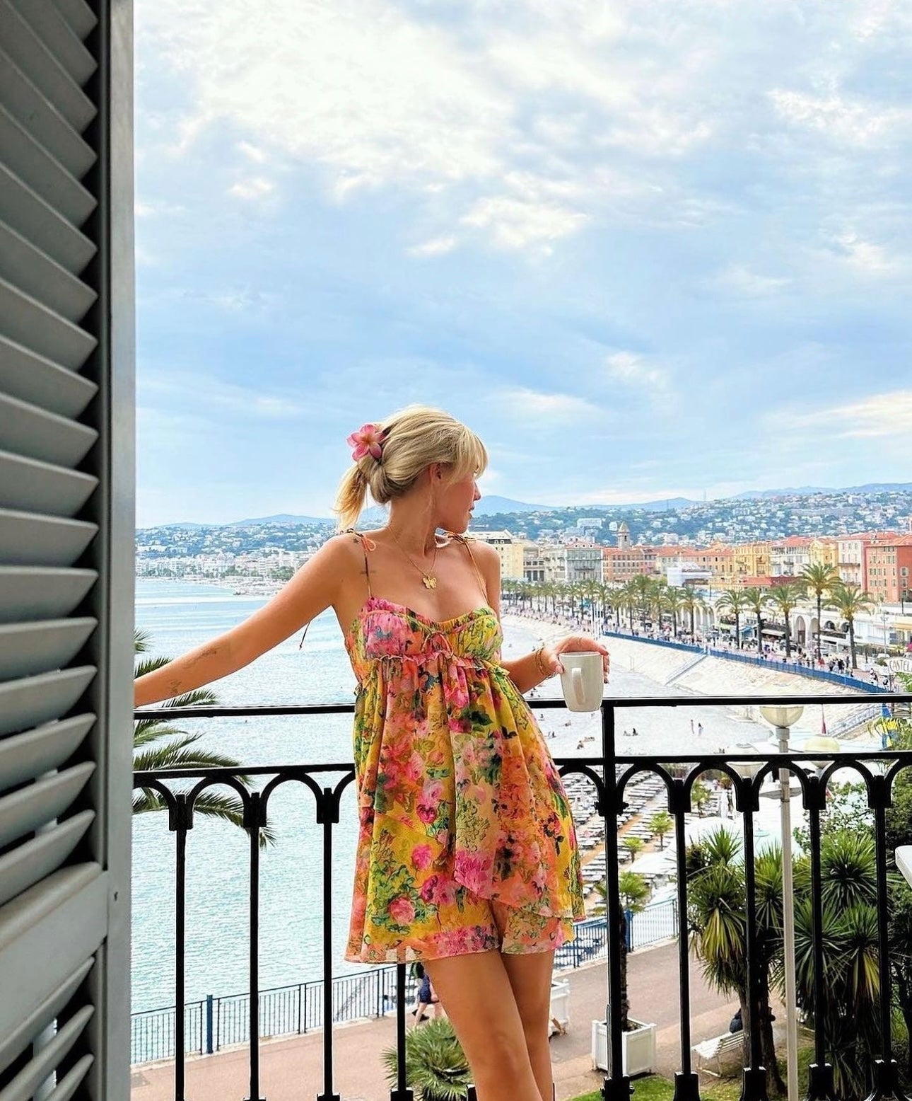 Amalfi Floral Mini Dress 2