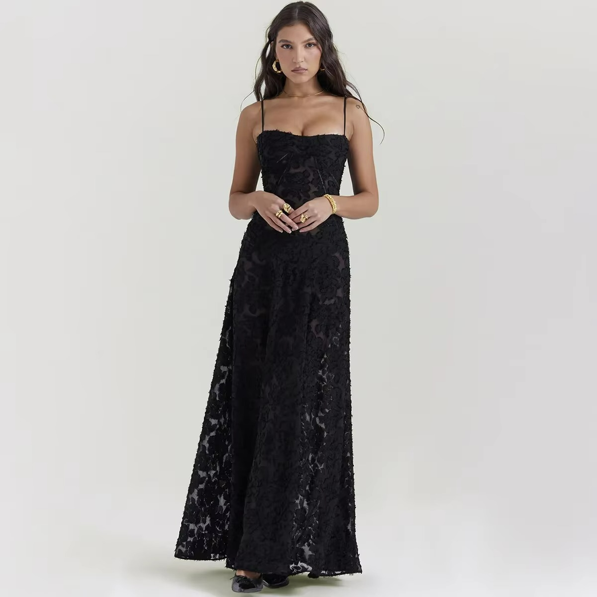 Annabelle Lace Maxi Dress 4