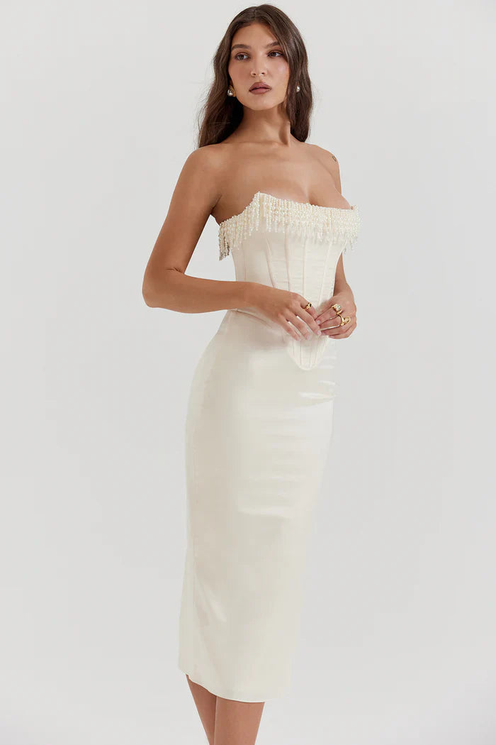 Bella Strapless Maxi Dress 1