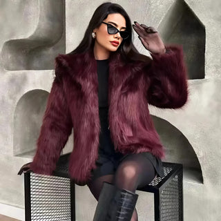 Burgundy Bliss Coat