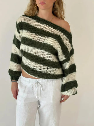 Scandinavian Striped Sweater