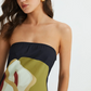 Calla Strapless Printed Maxi Dress 4