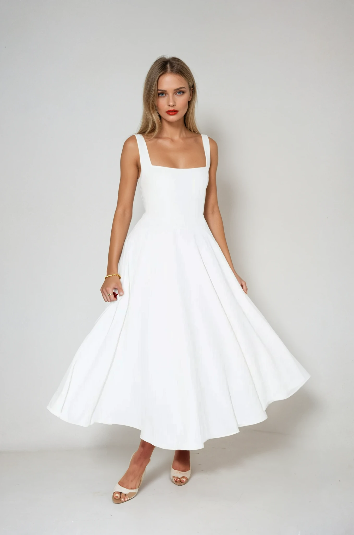 Celeste Charm Midi Dress 0