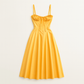 Womens Mary Corset Midi Dress