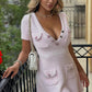 Cute Chic Baby Pink Mini Dress 8