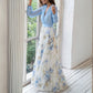 Elegant Floral Summer Maxi Dress 2