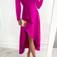 Elegant V-Neck Sheath Midi Dress 2