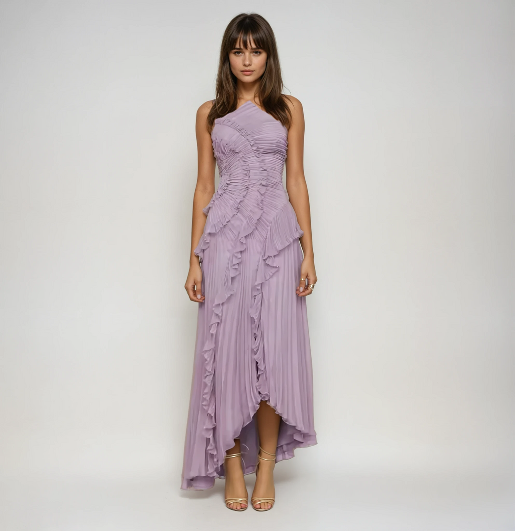 Emma Ruffle Maxi Dress 1