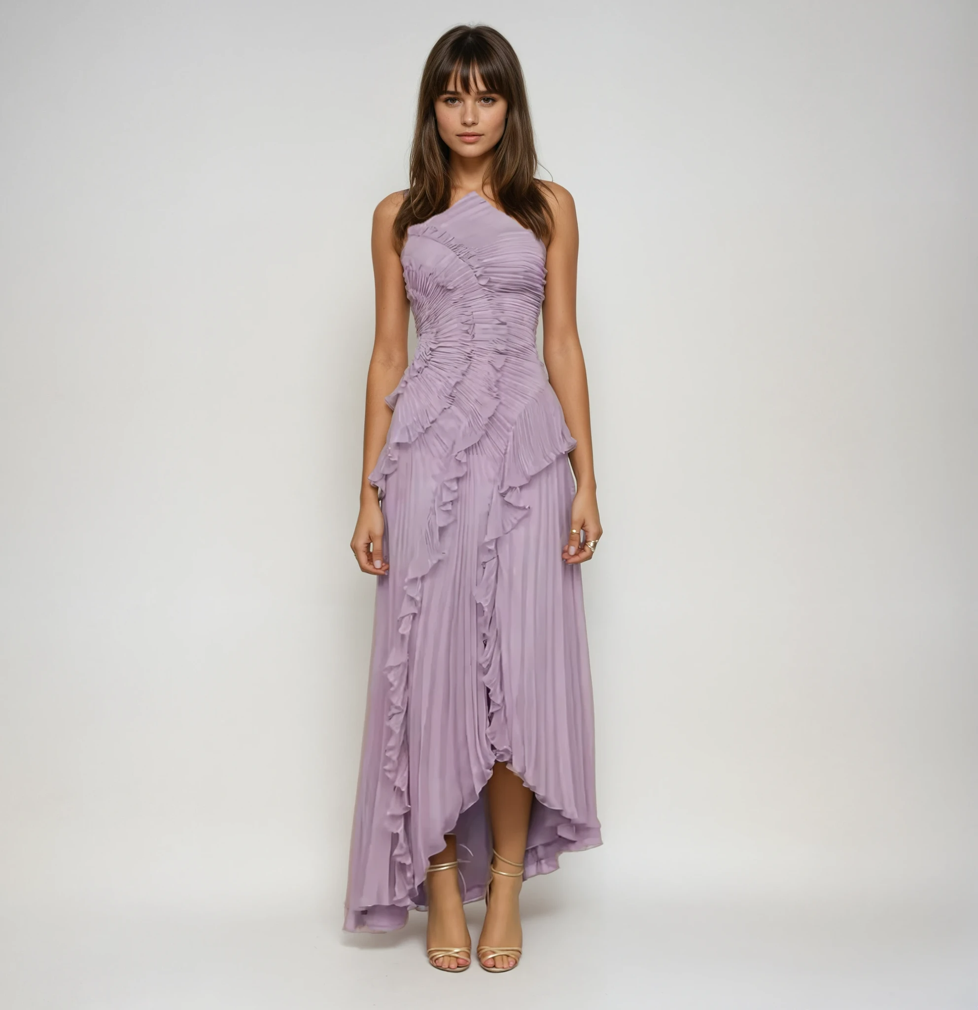 Emma Ruffle Maxi Dress 1