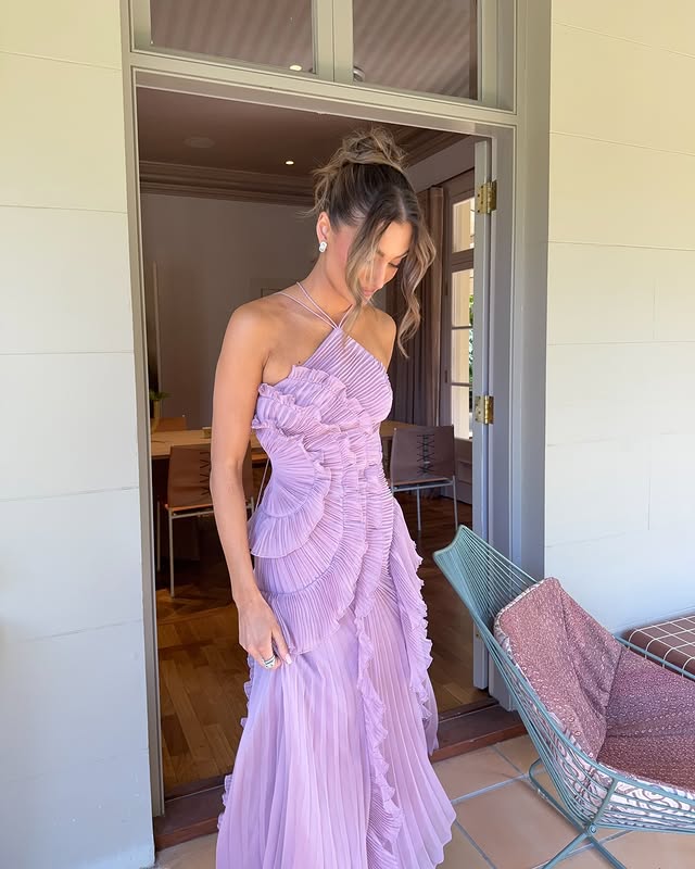 Emma Ruffle Maxi Dress 3