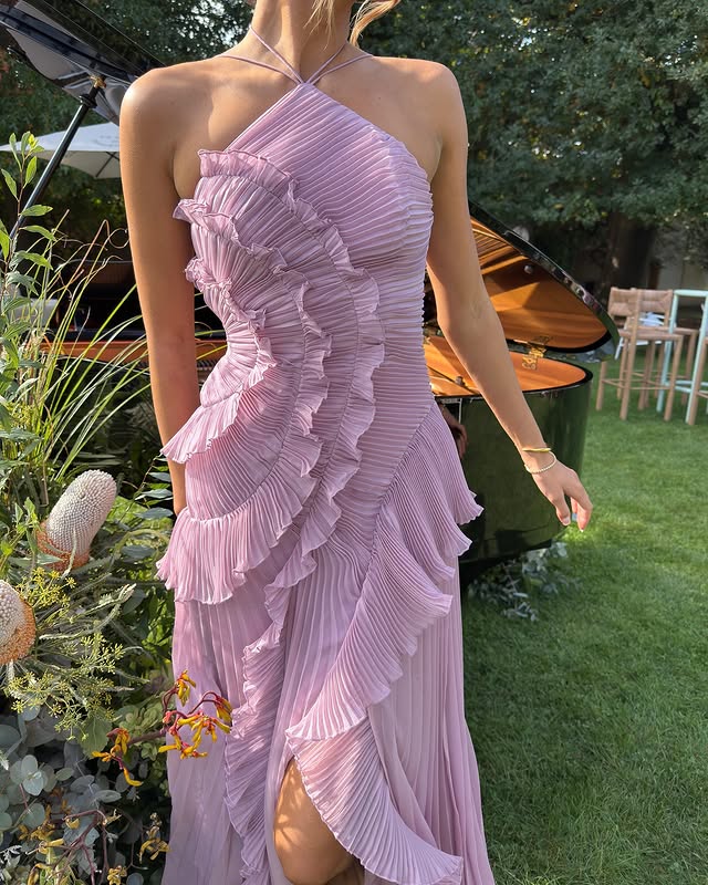 Emma Ruffle Maxi Dress 4