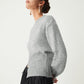 Half Zip Knit Sweater with Fitted Waist and Flared Sleeves – Versatile Cool-Weather Layer 3