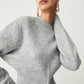 Half Zip Knit Sweater with Fitted Waist and Flared Sleeves – Versatile Cool-Weather Layer 4