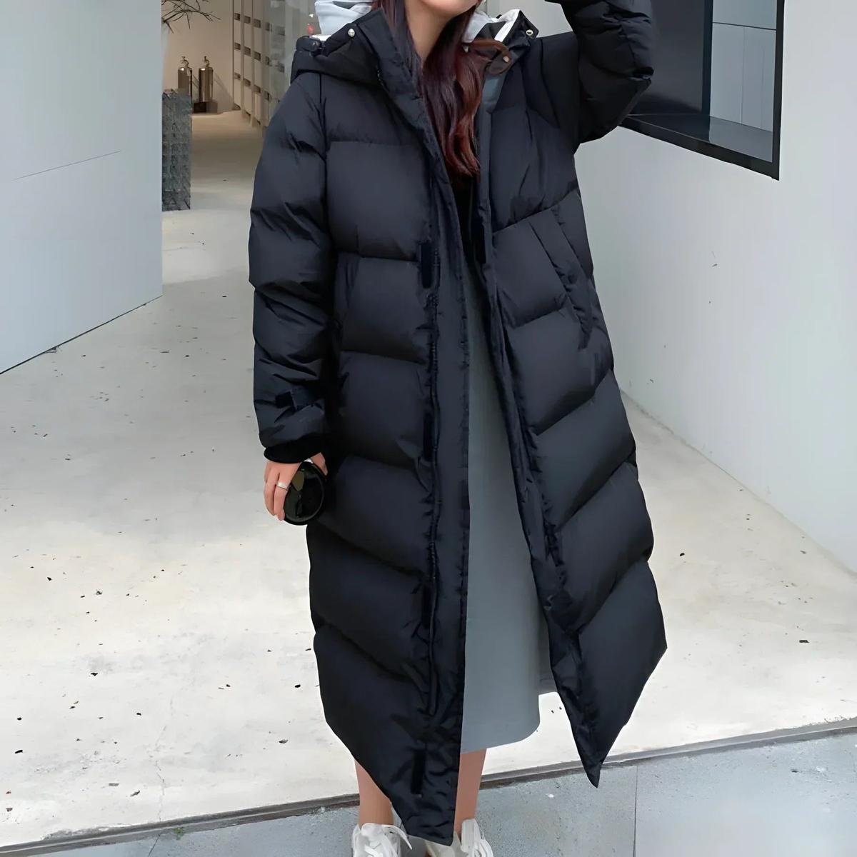 Long Women's Water and Windproof Winter Parka 1