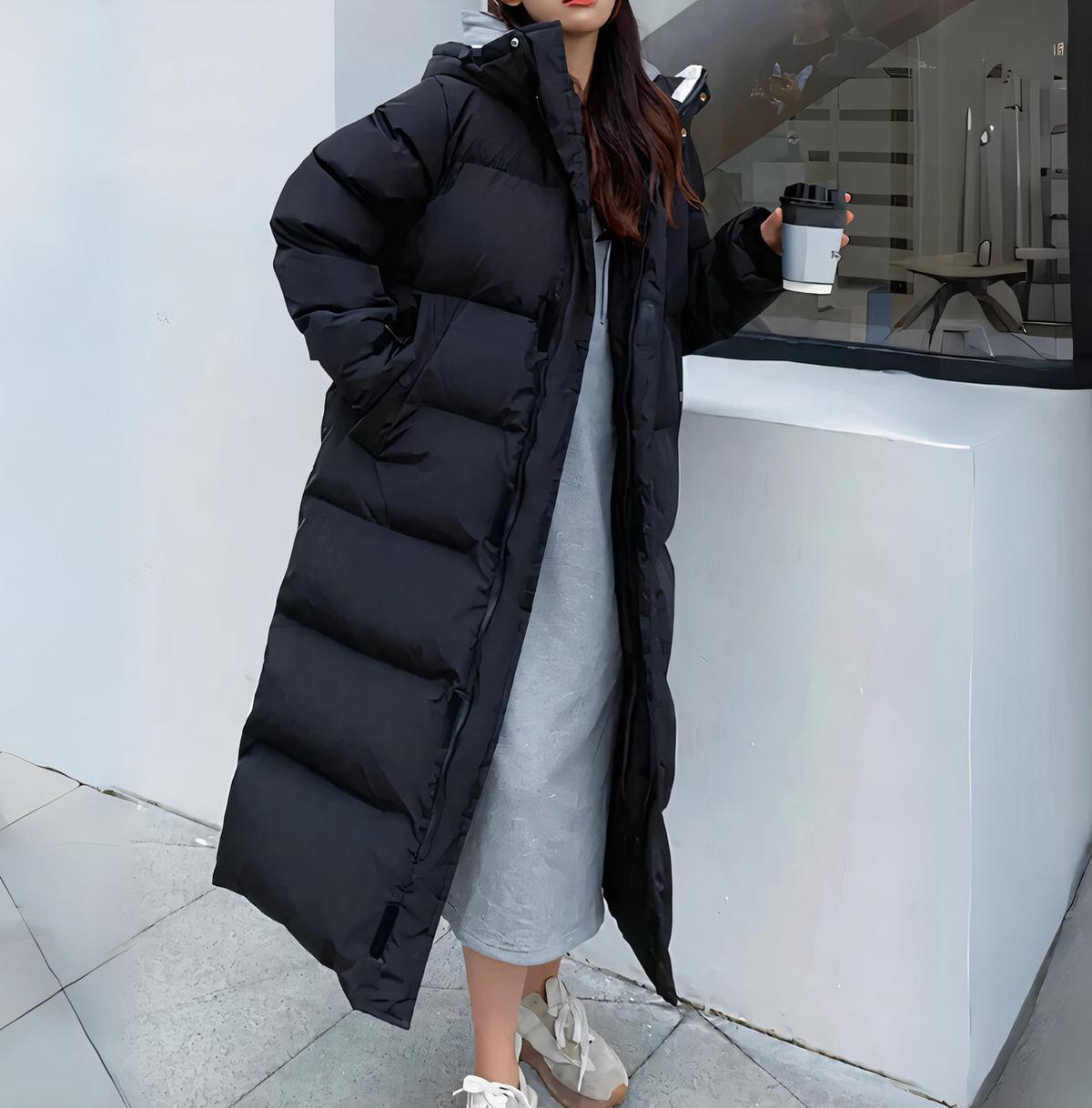 Long Women's Water and Windproof Winter Parka 2