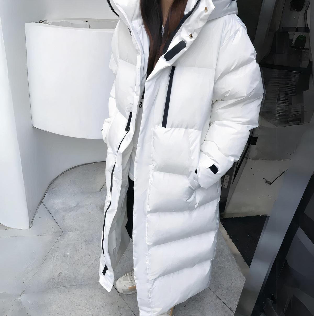 Long Women's Water and Windproof Winter Parka 3