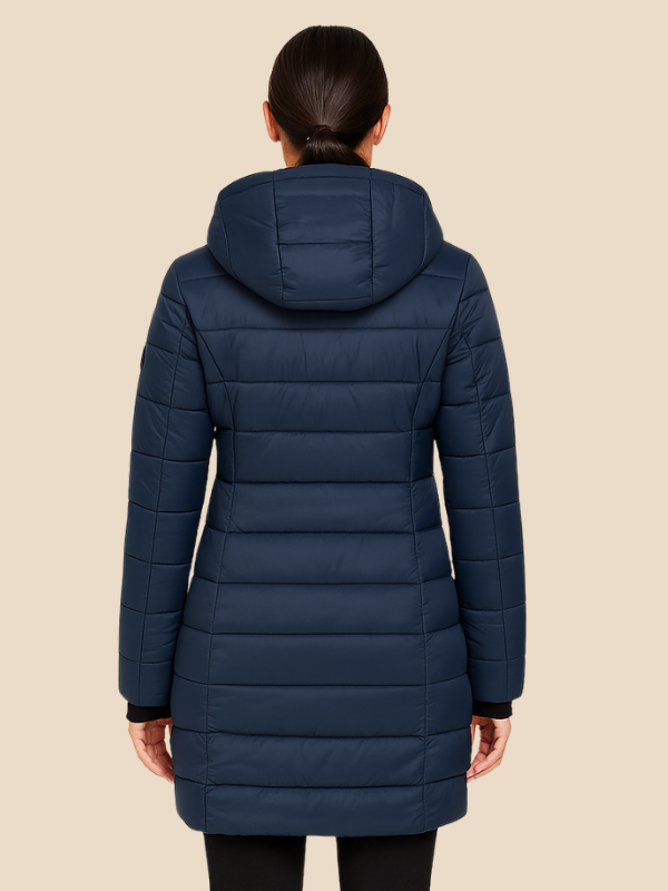 Womens Long Puffer Jacket