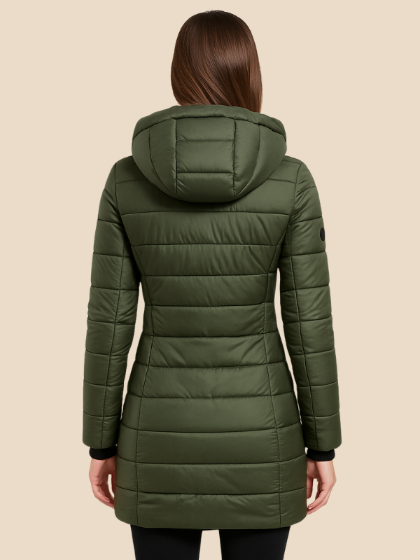 Womens Long Puffer Jacket