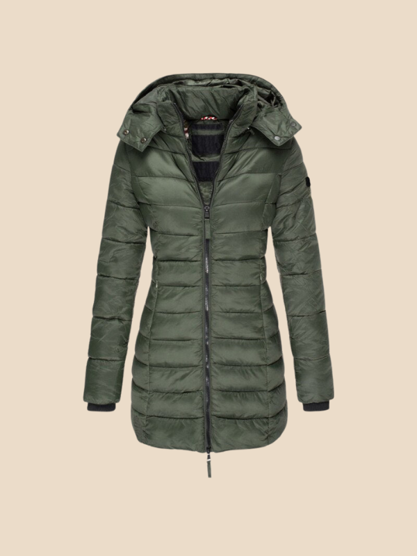 Womens Long Puffer Jacket