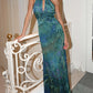 Monet maxi Dress - Irises 4