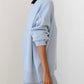 Oversized Crewneck Knit Sweater 4