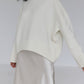 Oversized Crewneck Knit Sweater 9