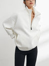 Oversized Half Zip Pullover Hoodie 2