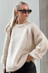 Oversized Merino Wool Sweater for Men – Cozy Knit Wool Jumper with Relaxed Fit and Ribbed Cuffs, Multiple Colors Available 2