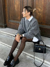 Oversized Merino Wool Sweater for Men – Cozy Knit Wool Jumper with Relaxed Fit and Ribbed Cuffs, Multiple Colors Available 3