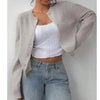 Pastel Yellow Women's Classic Cardigan Sweater with Button Closure and Ribbed Trims – Versatile Layering Piece for All Seasons 3