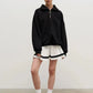 Relaxed Fit Half-Zip Sweater for Men and Women – Oversized Casual Pullover with Dropped Shoulders and Soft Blend Material 5
