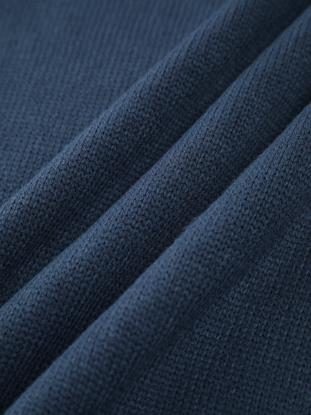 Ribbed Mock Neck Knit Sweater 3