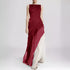 Sleeveless Satin Gown Maxi Dress - for Special Occasions 3