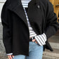 Stand Collar Women's Pea Coat 2