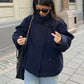 Stand Collar Women's Pea Coat 4