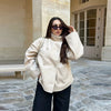 Stand Collar Women's Pea Coat 9