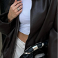Vintage Faux Leather Bomber Jacket 5