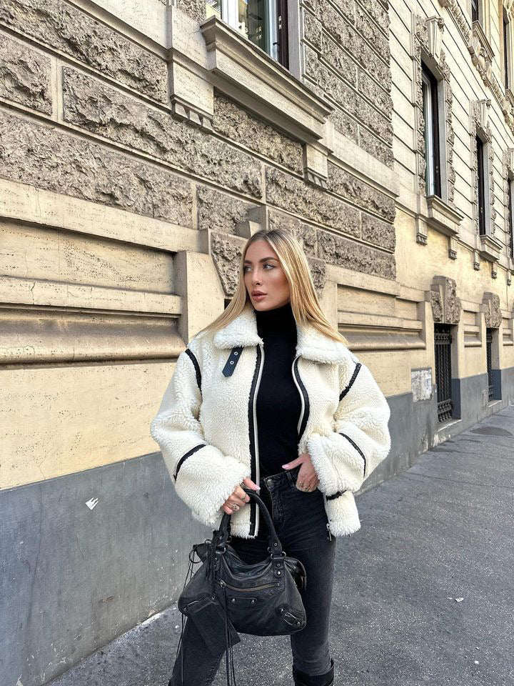 Women's Aspen Shearling Jacket 6