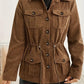 Women's Brown Corduroy Jacket 2