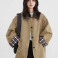 Women's Contrast Trim Button-Up Jacket 0