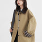 Women's Contrast Trim Button-Up Jacket 2