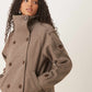 Women's Double-Breasted Cropped Coat 0