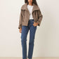 Women's Double-Breasted Cropped Coat 1