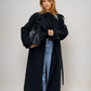 Women’s Double-Breasted Wool Blend Coat 0