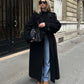 Women’s Double-Breasted Wool Blend Coat 1